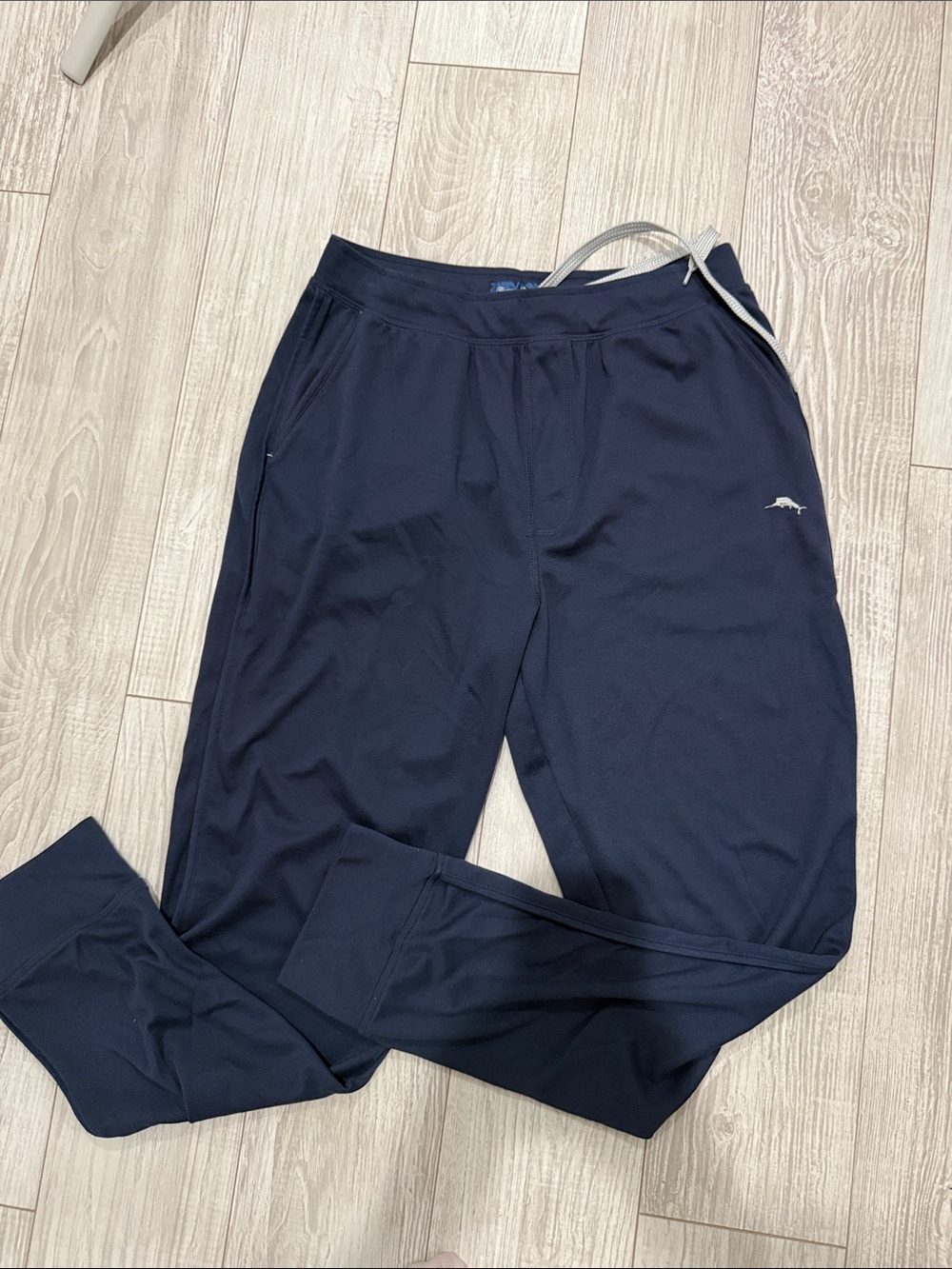 Tommy Bahama Navy Men's Jogger Pants with Drawstring